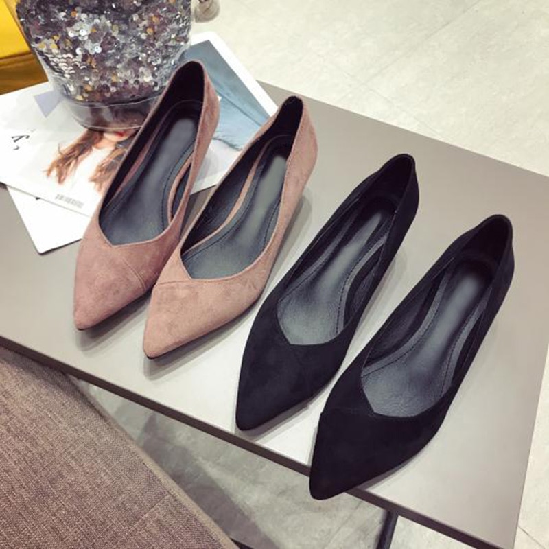 Lente damesschoenen kantoor dames hoge hakken pointe schoenen dames pumps dames hakken schoenen lage hakken 3cm a735