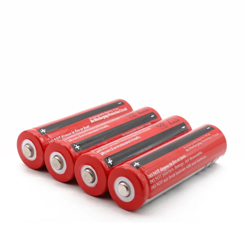 100% original 18650 Rechargable Battery 4200 mAh 3.7 V for LED Lantern torch