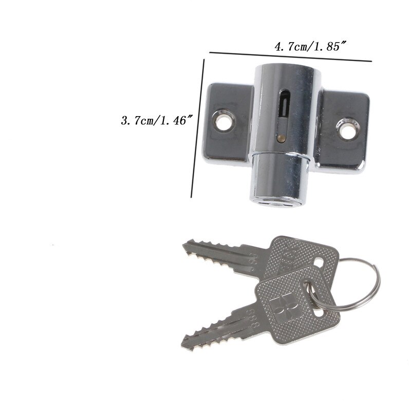Zinc Sliding Window Patio Screw Door Locking Pin Push Child Safety Lock Anti-theft