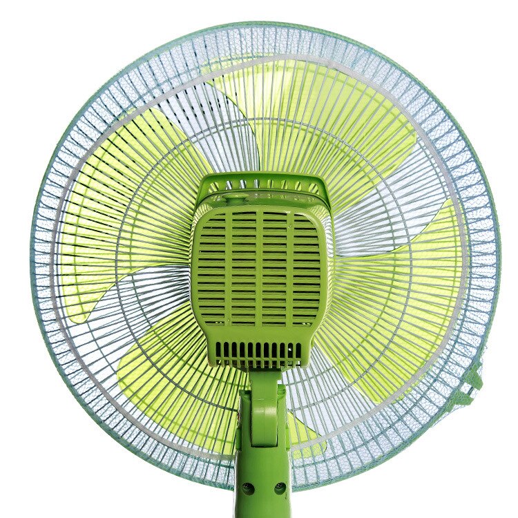 Modern Electric Fan Covers Dustproof Stand Fan Cover Easy To Use And Install Mesh Textile Safe Cover For Circular Fans