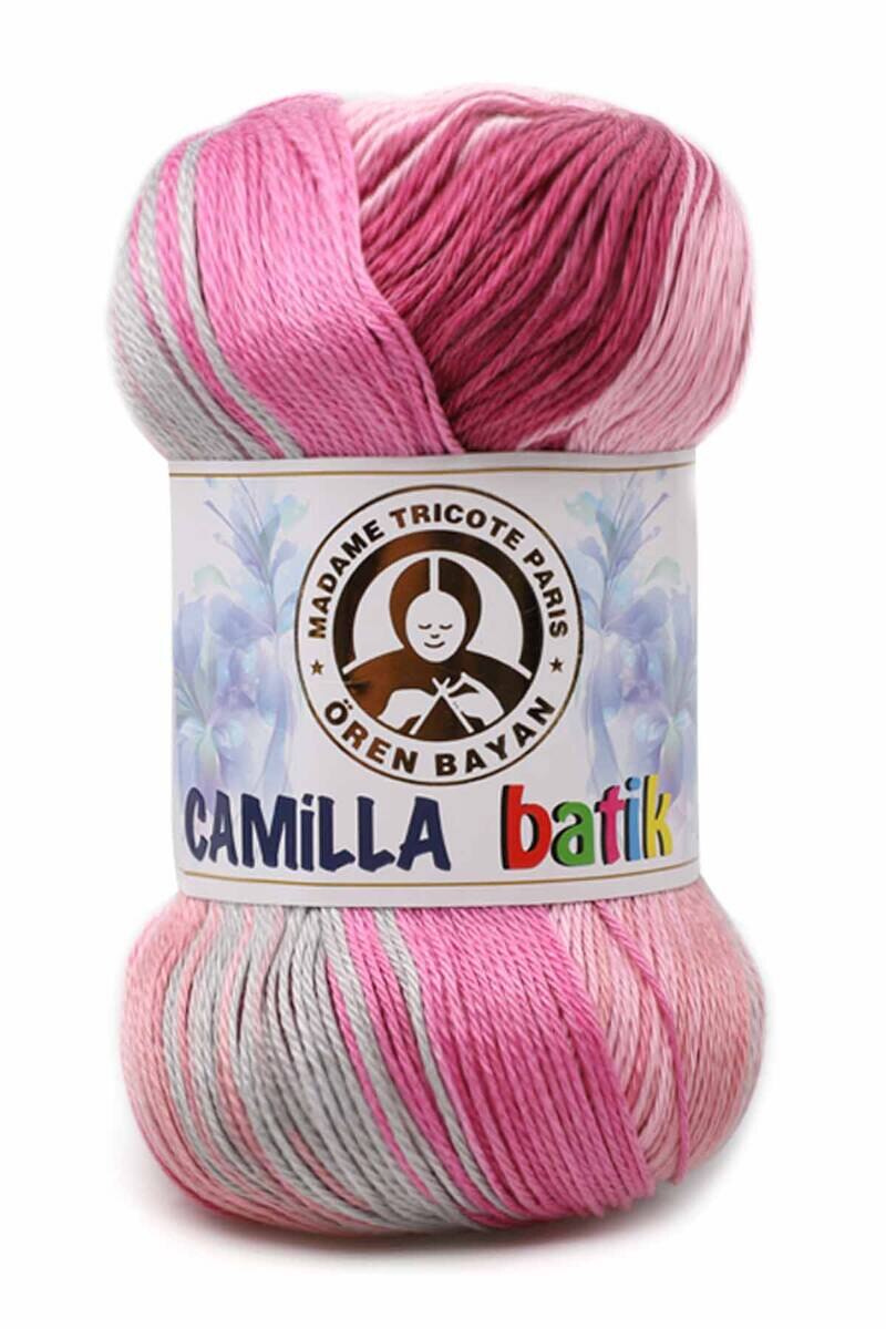 1 Pack ( 5 Balls ) Madame Tricote ( Oren Bayan ) Camilla Batik Hand Knitting Yarn Paris %100 Mercerized Cotton Crochet Tool Kit: 116