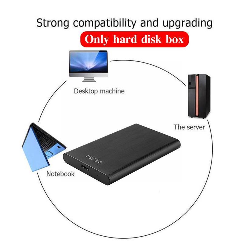 1pcs 2.5&quot; Portable External Hard Drive 2tb Usb3.0 Hard Speed Devices Enclosure Desktop High Disk Storage Lapto Z4y4