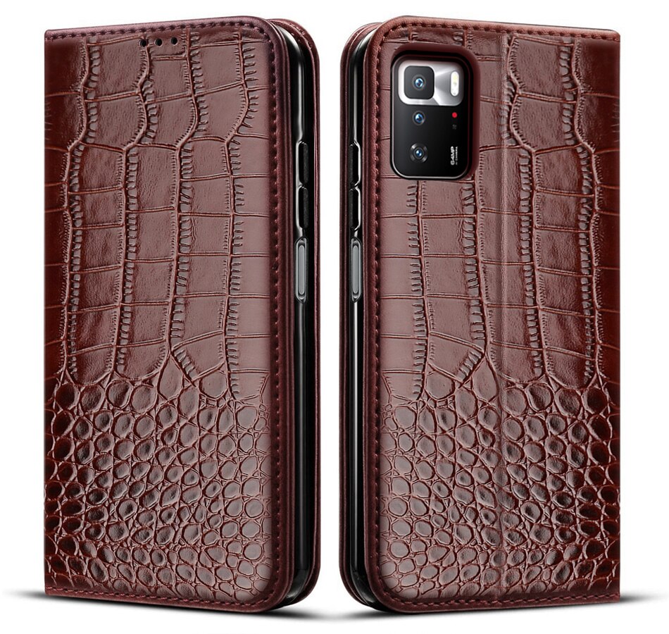 Funda de cuero para Xiaomi Poco X3 GT, carcasa de lujo para Mi X3 GT, funda de TPU suave de 6,6 pulgadas