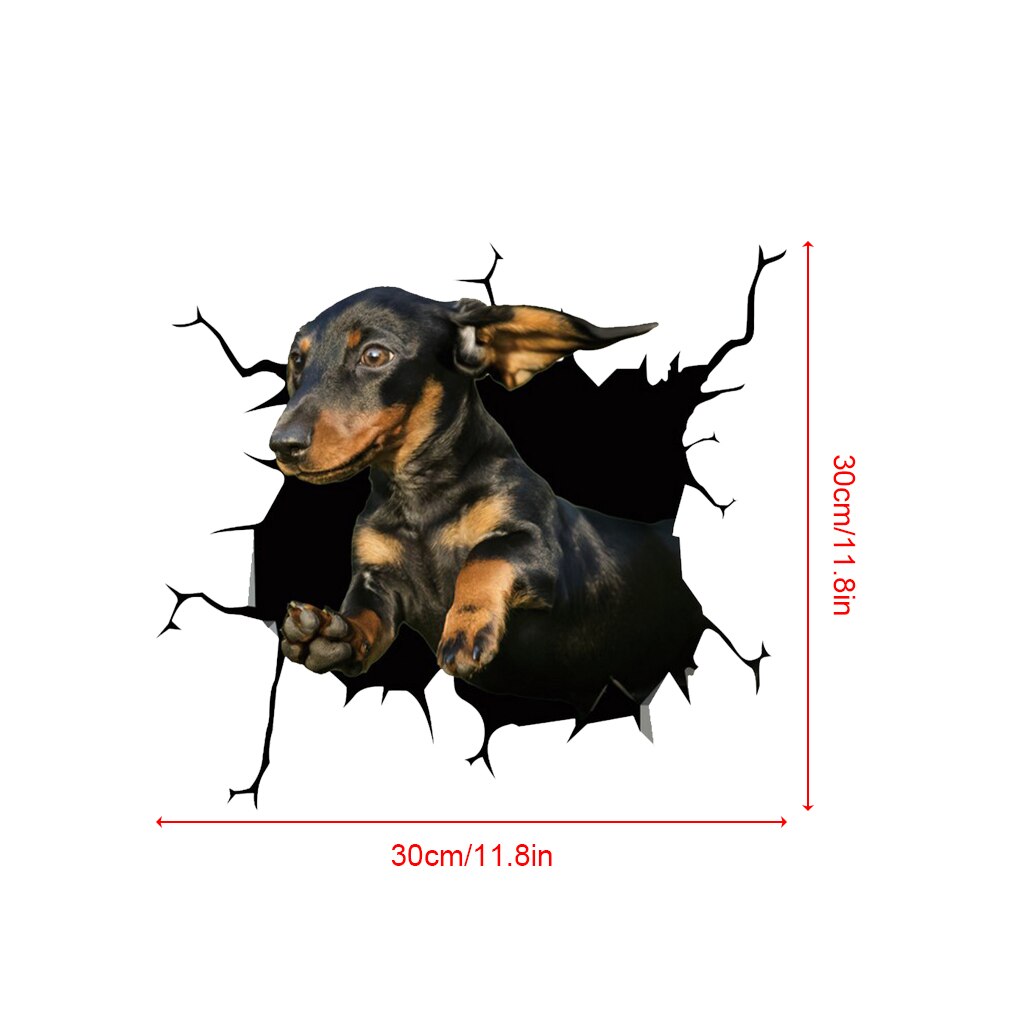 Koelkast Sticker Dier Type Statische Auto Raamstickers Decoratie Pvc Muur Papier: NO.1