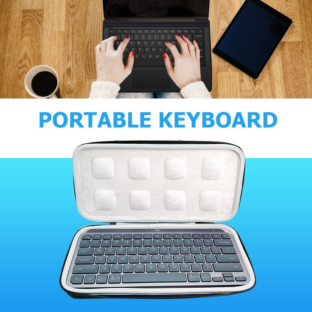 Keyboard Carry Case For Logitech K350 MK550 MK570...