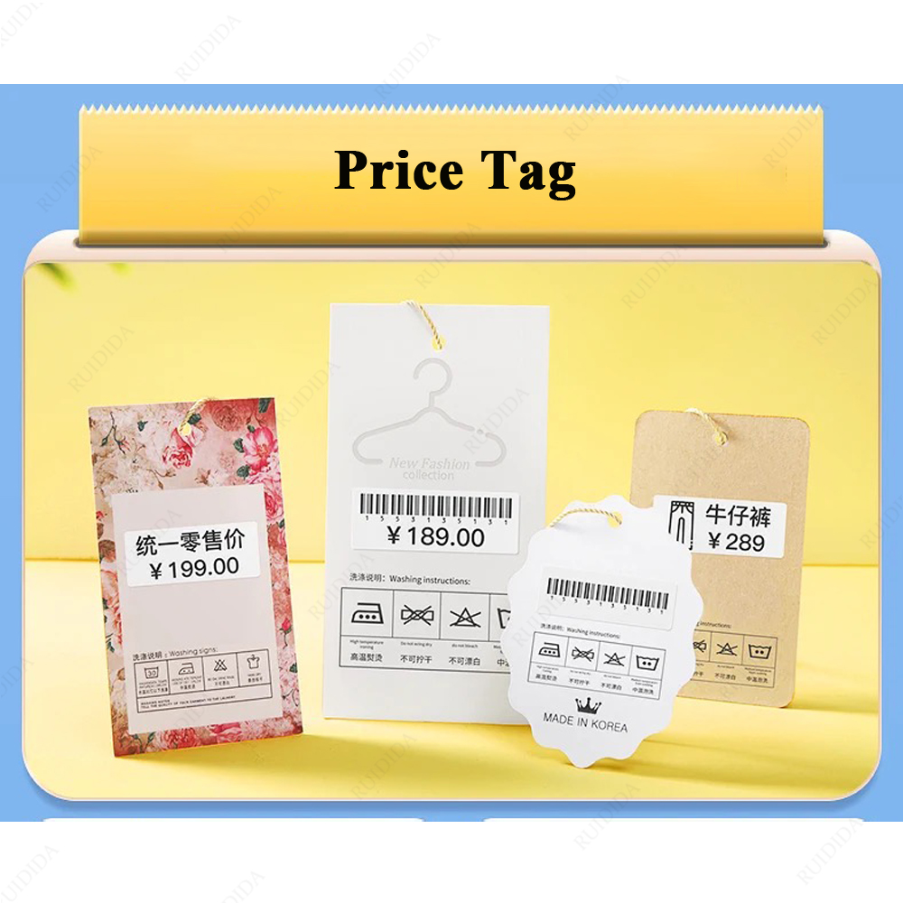 Niimbot D11 D110 D101 étiquettes thermiques papier blanc couleur Pure étiquette autocollant étanche Anti-huile résistant aux rayures étiquette de prix