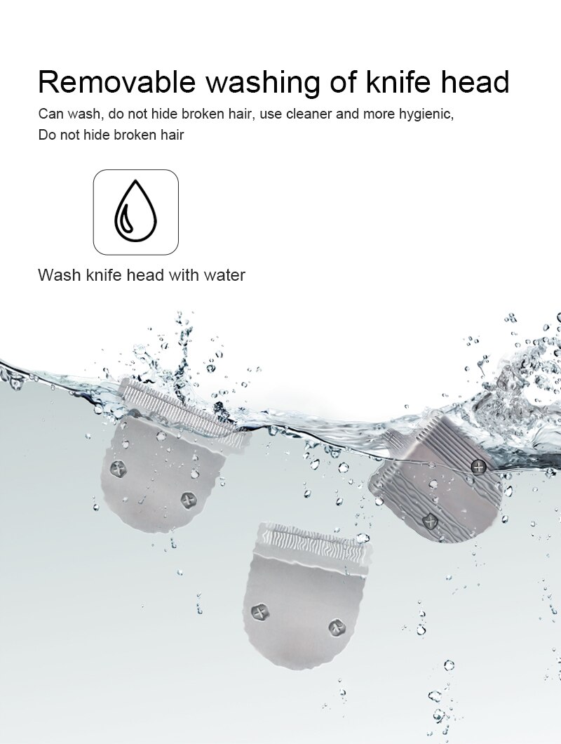 hair clipper 3 blades hair trimmer 100-240V cut electric rechargeable barber shop cutter hair cutting machine haircut Cordless