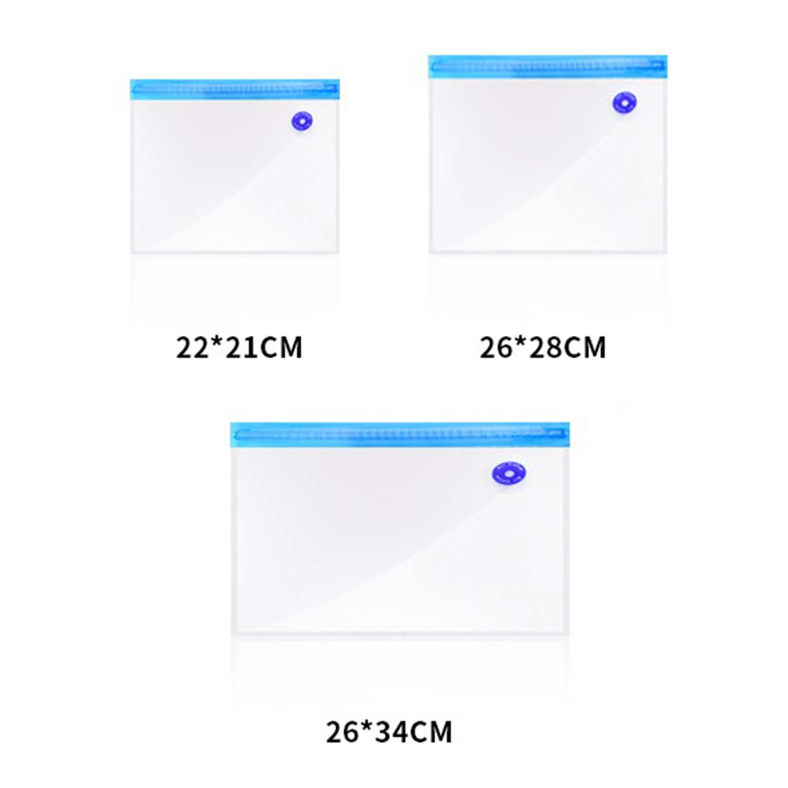 10PCS Vacuum Sealed Bags Food Saver Storage Reusable 26x34cm