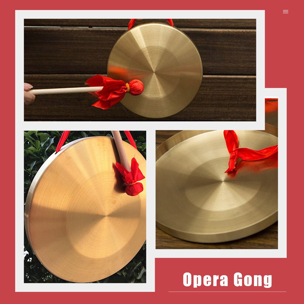 Uroczystość festiwalu klasowego gong bęben Orff instrument perkusyjny gong ręczny