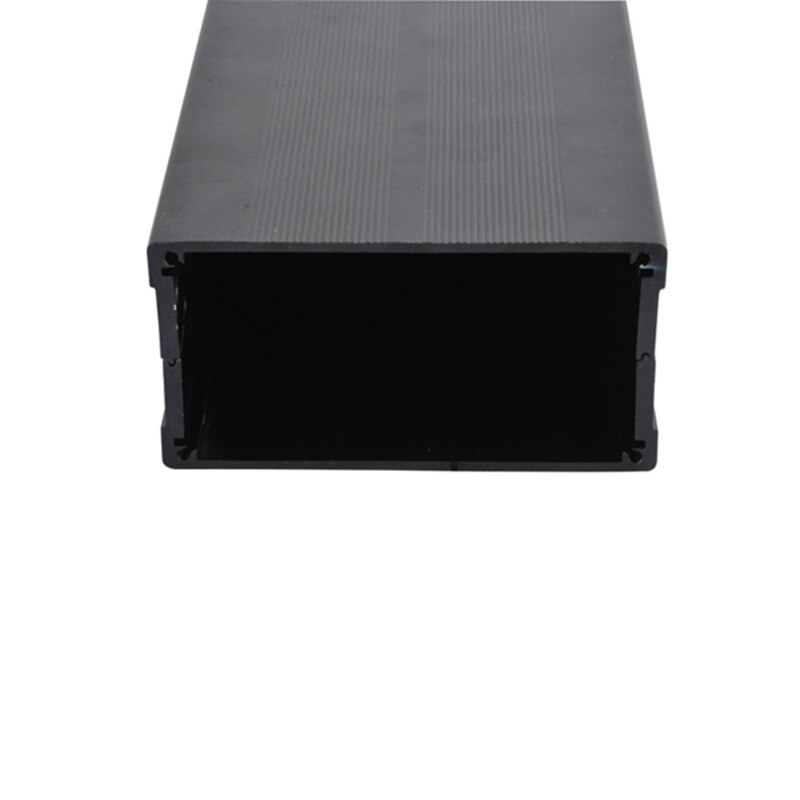 Superbat 2.20&quot;X4.17&quot;X6.30&quot; Black Big Extruded Aluminum Junction Box Enclosure Case for DIY Instrument PCB Amplifier 56x106x160mm