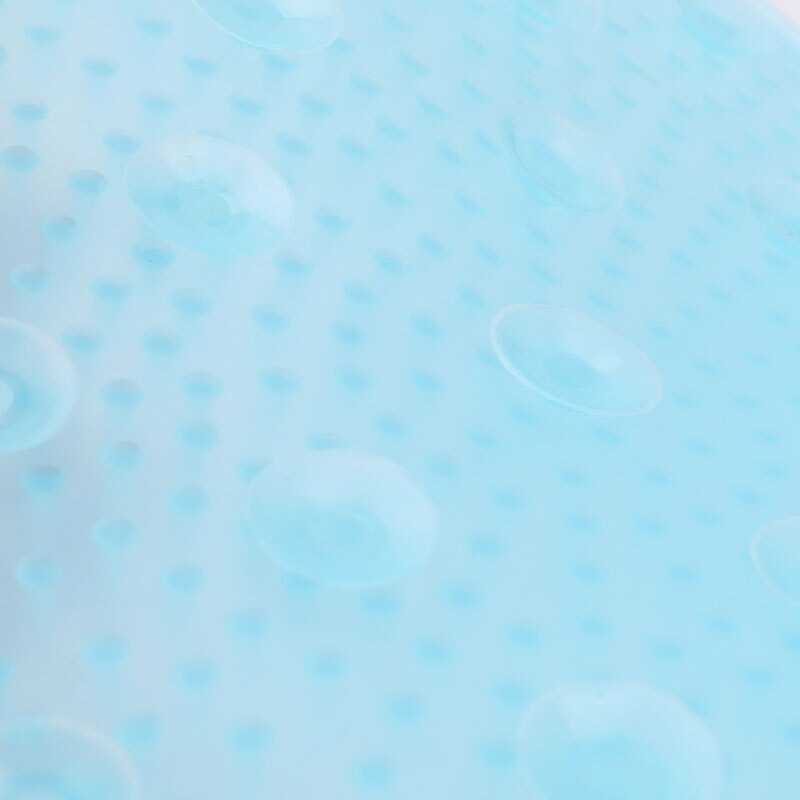 Silicone Suction Cup Bathroom Massage Soft Shower Mat Non-slip Bath Mats
