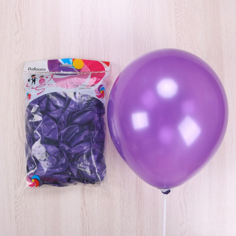 20/10 stücke 12 zoll Silber Blau Ballons metallisch Latex Luftballons perlig Luft Ballon Globos Hochzeit Geburtstag Party Dekor Chrom Ballon: 12Zoll Violett Perle / 20Stck