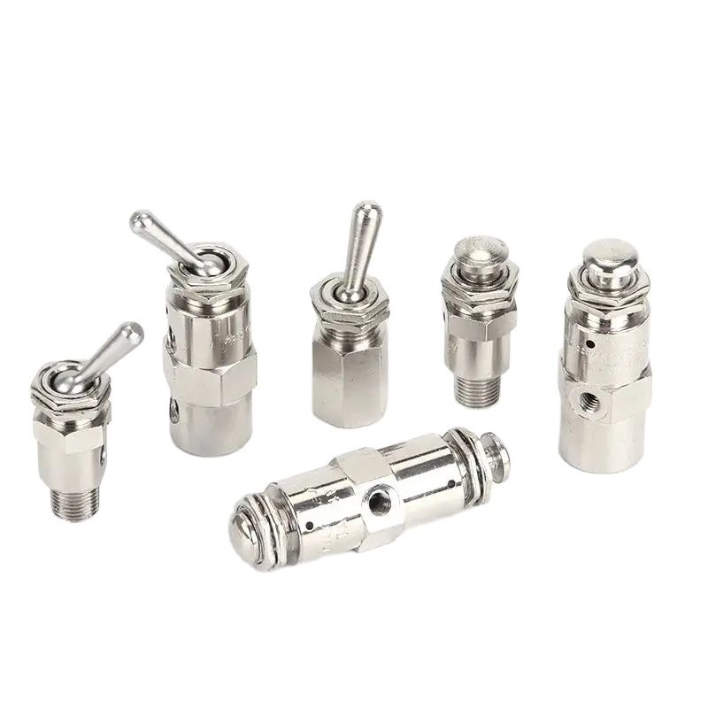 Luft pneumatisk mekanisk ventil vippeknap tac 2-41v 31v 41p 31p 41pp tac -4v 4p 3p 3v tv -3s