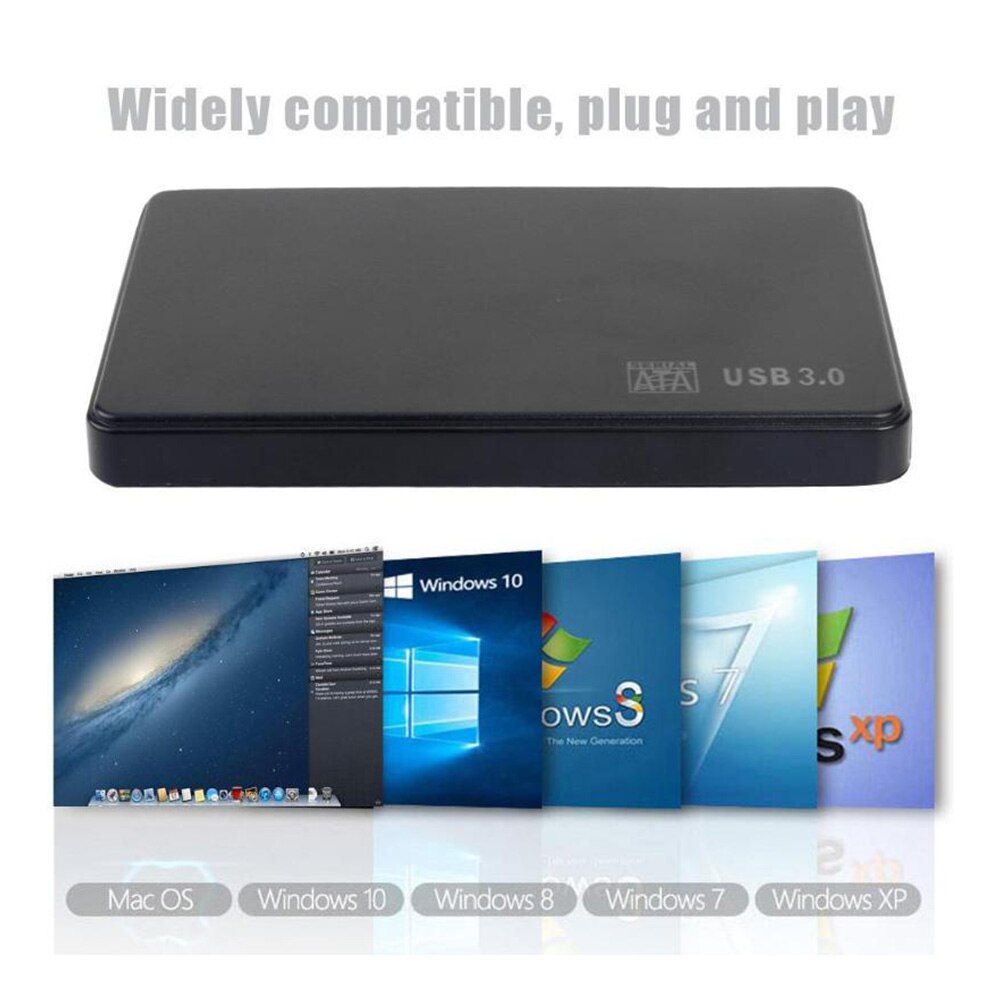 Usb 3.0 Ssd Externe Case Mobiele Behuizing 5Gbps High Speed 2.5 Inch Sata Solid-State Drive Box Adapter