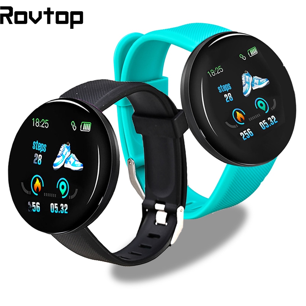 D18 Bluetooth Smart Polsband Bloeddruk Hartslag Meting Smart Armband Sport Tracker Smart Horloge D13 Smartwatch