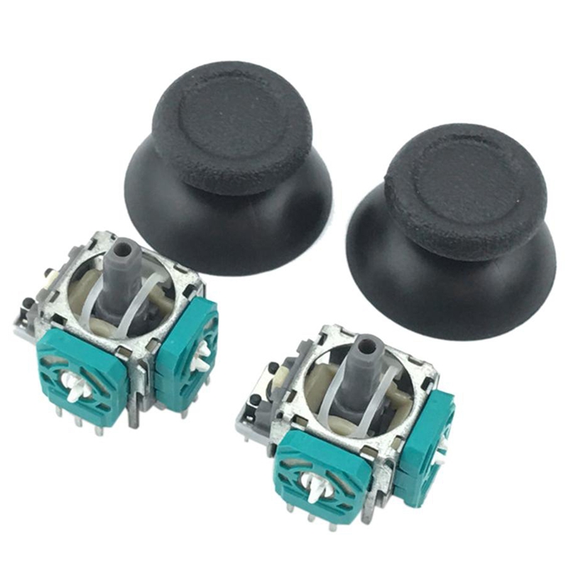 Griff 3d daumen-joystick links und rechts wippe für  ps4 / ps4 slim / pro daumenwippen ersatz  ps4