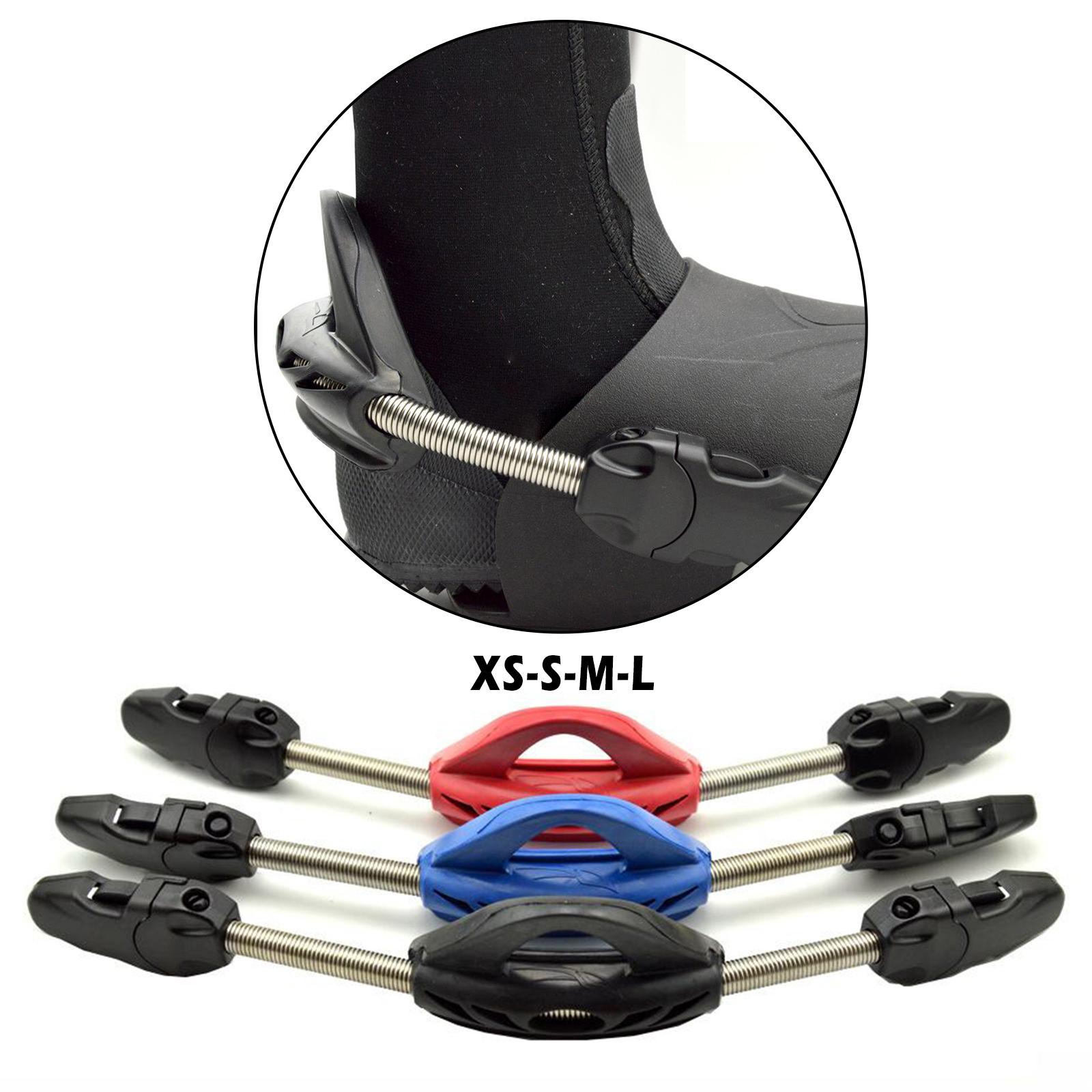 Snorkeling Fin Spring Heel Strap Adjustable Diving Open-Heel Flipper Straps