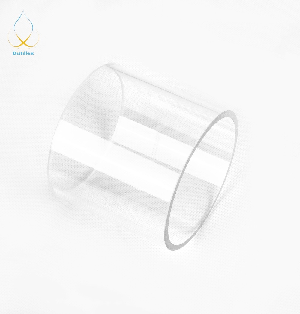 Borosilicate glass 80mm x 5mm x100mm. Column for distillation.