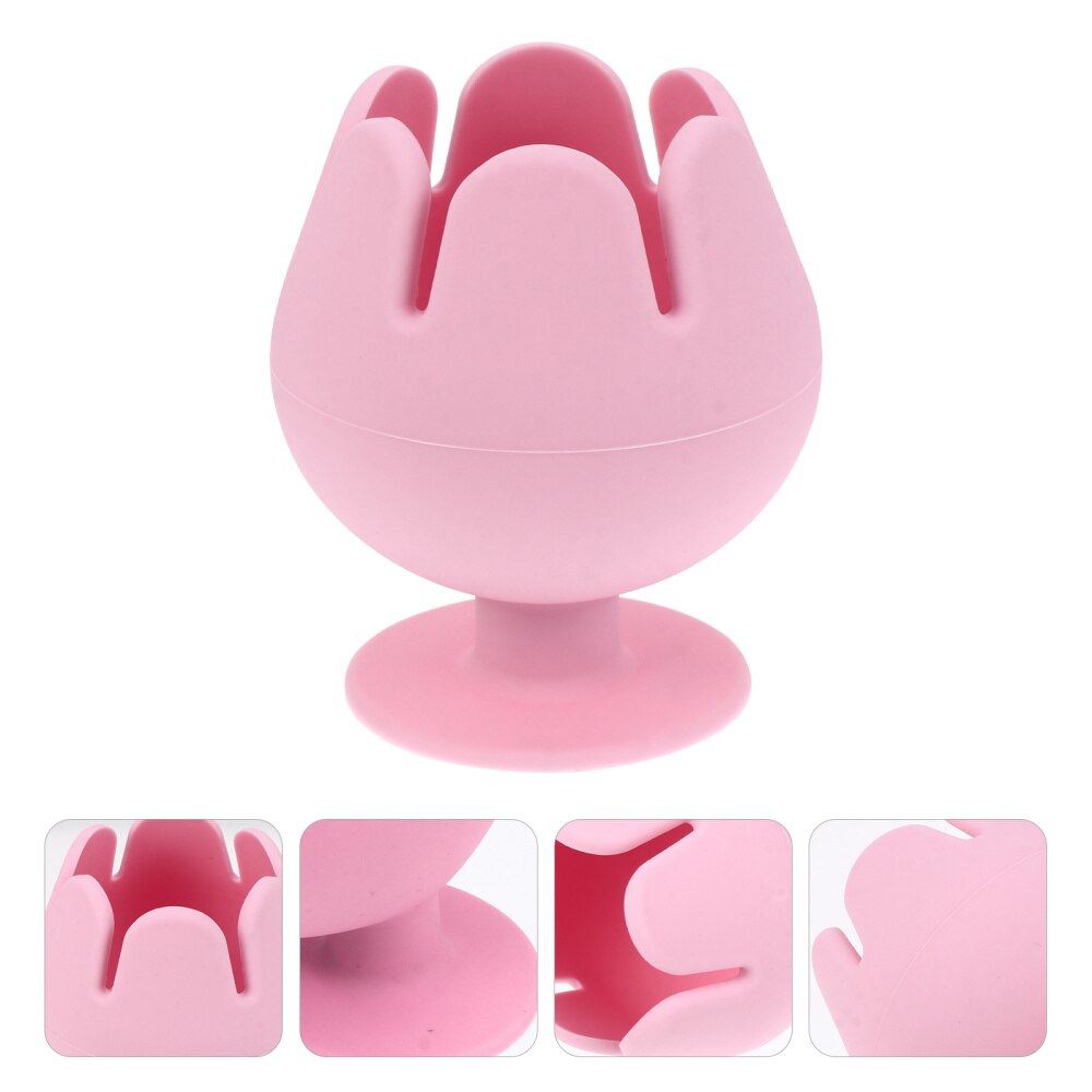 Silicone Suctioned Cups Craft Vinyl Scrap Collector for Vinyl Disposing: Pink