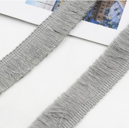 5 meter polyester fransar spetsar handgjorda kuddar kläder örhängen smycken dekoration tofsar mesh vit rosa ros 2.5cm: No9