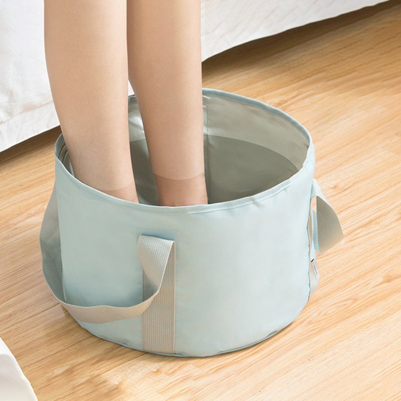 GESEW Foldable Basin Outdoor Travel Water Bucket Portable Foot Bath Bucket Multipurpose Folding Washbasin Large Capacity Basin