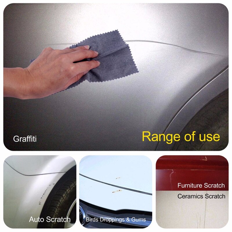Fix Clear Car Scratch Repair Cloth Nano Meterial for Car Light Paint Scratches Remover Scuffs on Surface Repair Rag