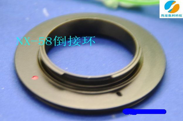 Macro Reverse Lens Adapter Ring 58mm Lens om NX 58MM-NX Voor Sam sung NX