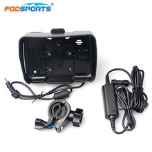 Fodsports motorcycle gps navigation accessories cradle holder with power cable with mounting bracket