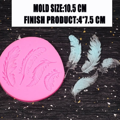 Feather Heart Storage Box Silicone Mould DIY Resin Decorative Craft Jewelry Making Mold Epoxy Resin Molds