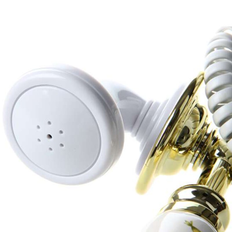 Antike Telefon Nostalgie Jahrgang Telefon aus Keramik Frau-9100