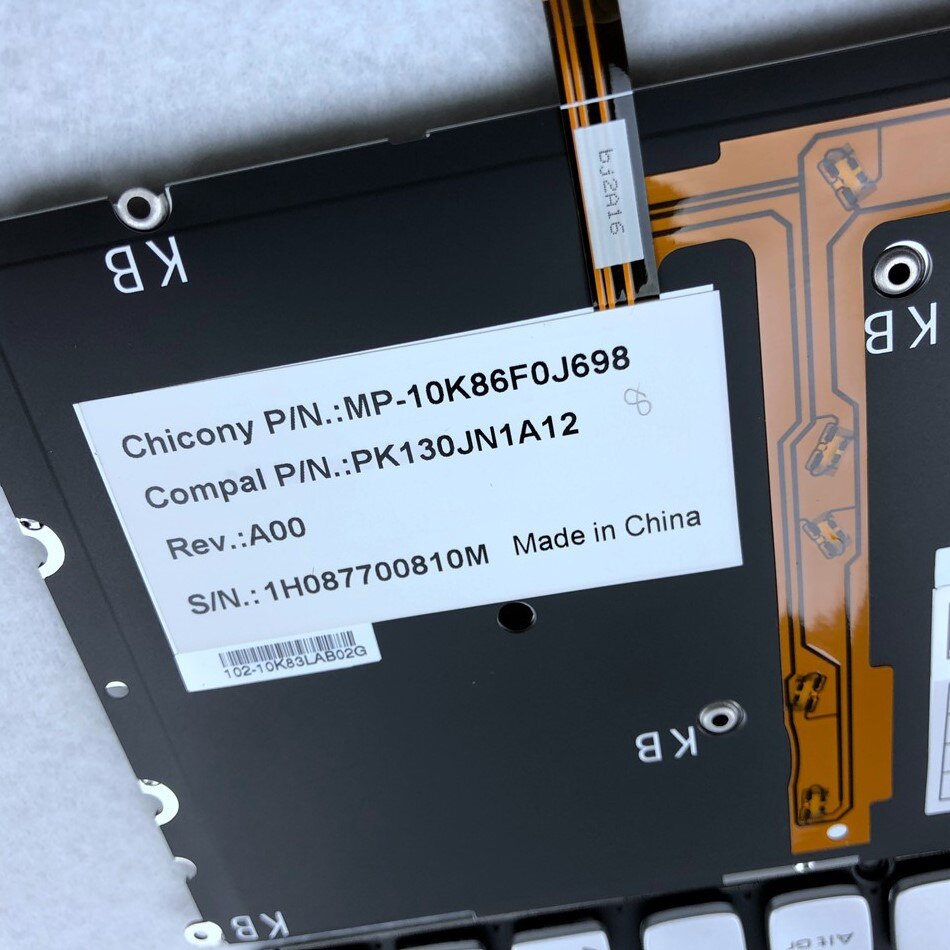 French Backlit Laptop Keyboard For DELL L412Z L511Z 14Z 15Z l511Z FR (Azerty) Layout