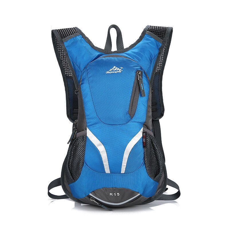 15L Waterdichte Mountainbike Fietsen Rugzak Hydration Water Rugzak Ademend Wandelen Klimmen Rijden Fiets Rugzak Tas: blue
