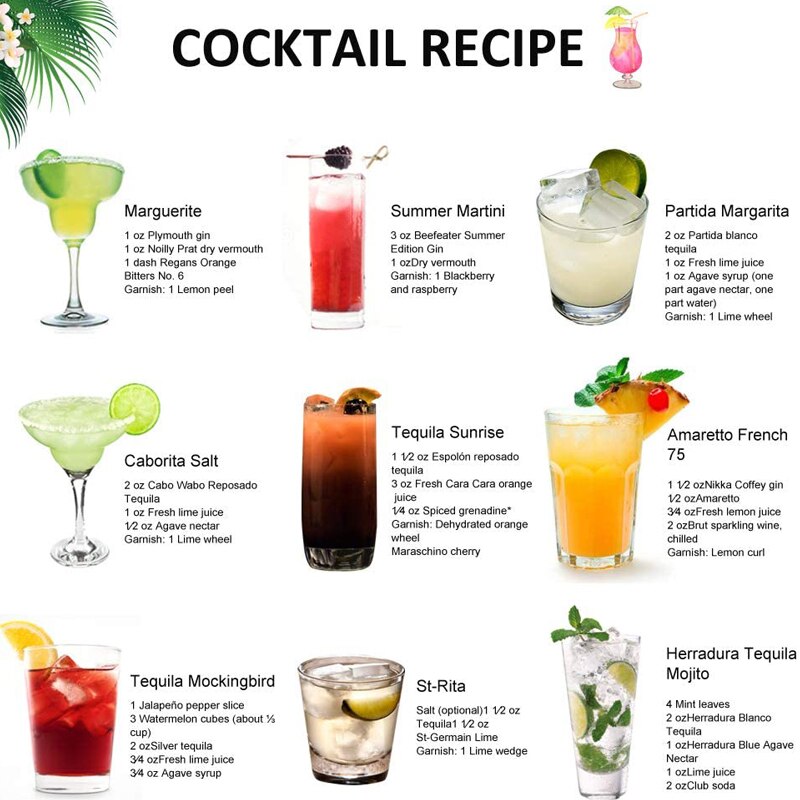 Shaker Bar Tools Stainless Steel cocktail shakers set Spoon Muddler Strainer Ice Tong Pour Cork Bar Accessories