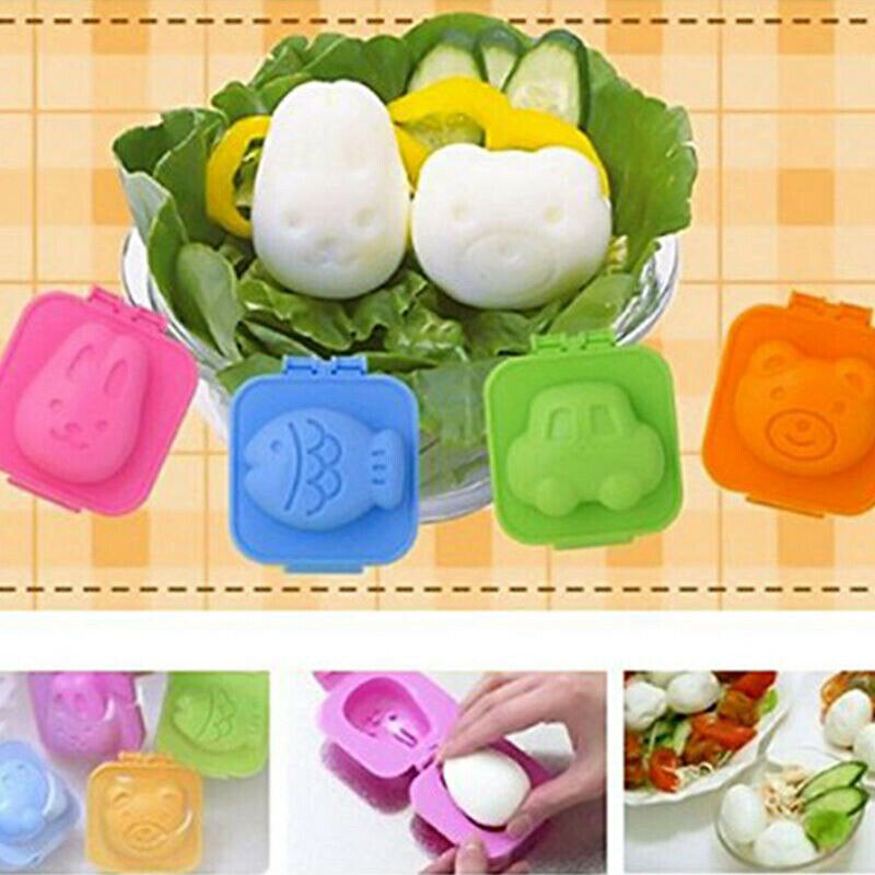 6 kpl keitetty kananmuna sushi riisi muotti bento maker voileipäleikkuri keittiövälineet vempain sushi työkalut