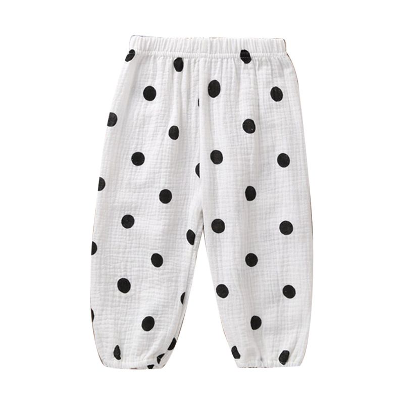 Children Anti-mosquito Long Pants Boy Girl Cotton Loose Trouser Infant Bloomer GXMB: 9FF1001092-1-M