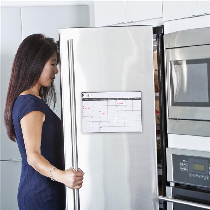 1Pc Maandelijkse Plan Board Tafel Uitwisbare Maandelijkse Planner Koelkast Schema Board Voor Home Restaurant