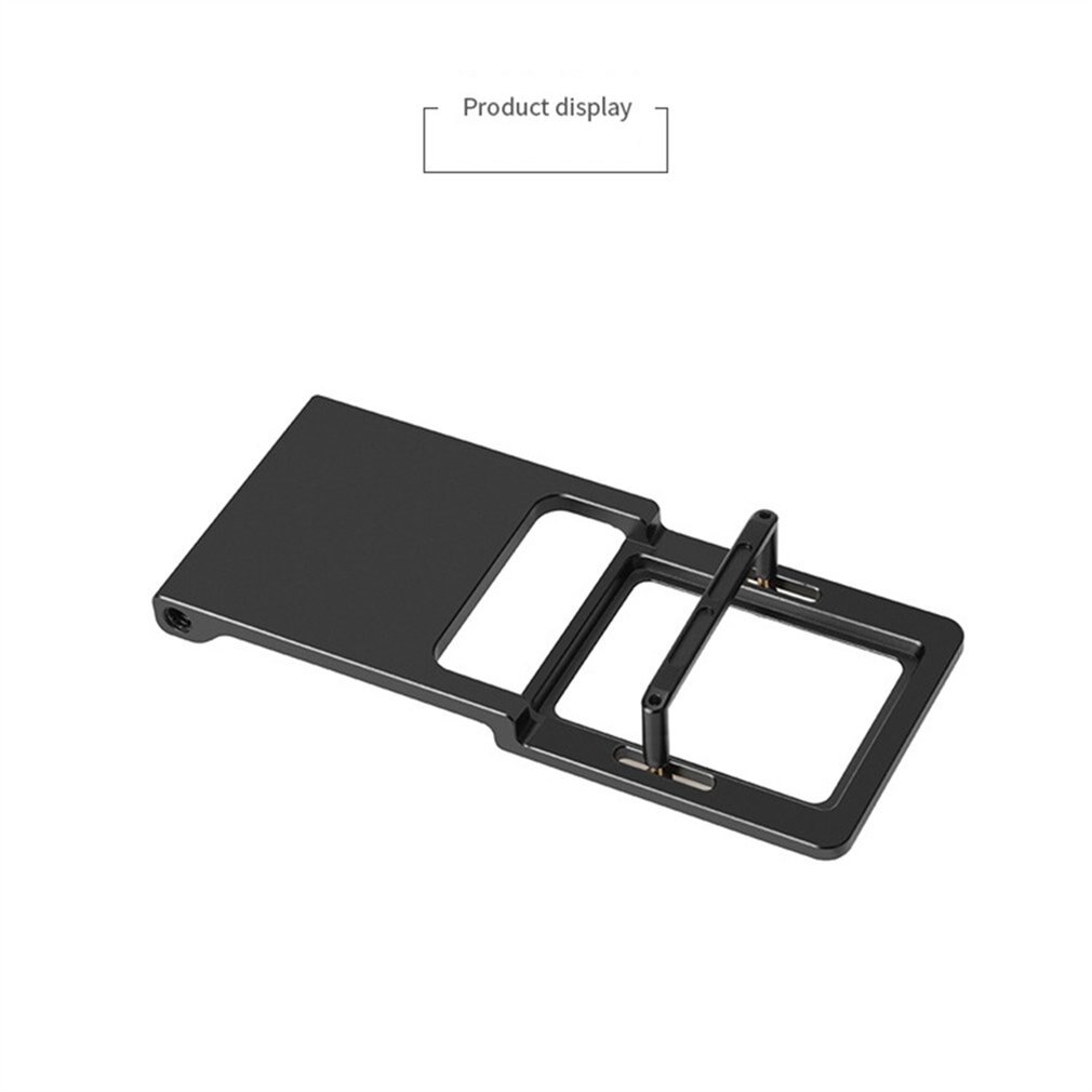 Stabilisator Gimbal Schalter Platte Adapter Halterung für Gopro Held 7 6 5 4 3 + für DJI OSMO Zhiyun Feiyu zubehör Riemen & Halterungen