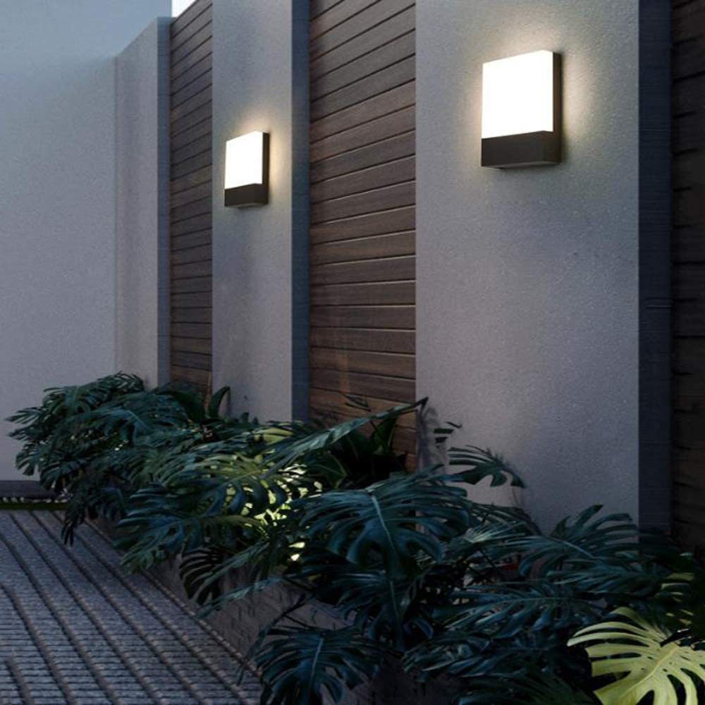 Minimalistische ultra heldere wandlamp buiten waterdicht IP65 villa binnenplaats entree entree tuin wandlamp buitendecoratie
