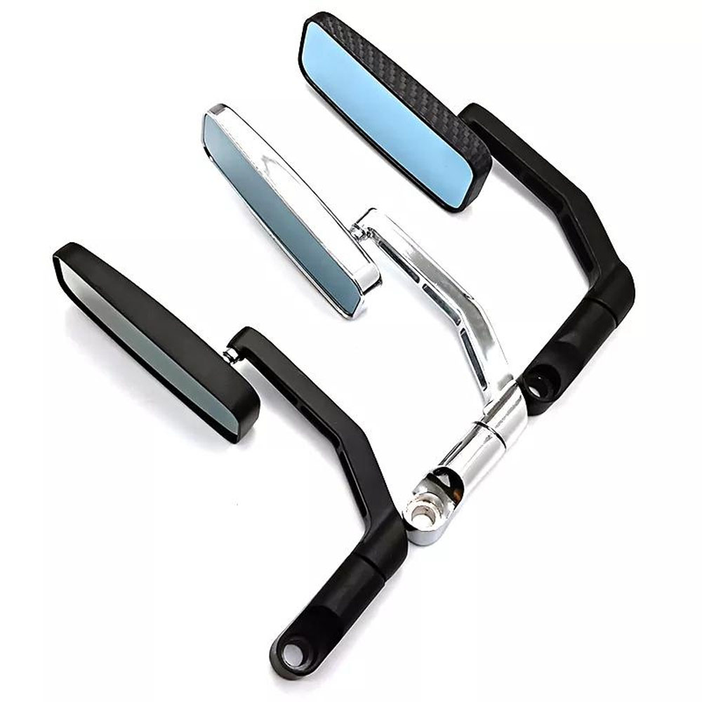 Specchietti retrovisori laterali universali per moto 8mm 10mm Specchietto convesso laterale posteriore ATV per Harley Honda Yamaha Suzuki Kawasaki