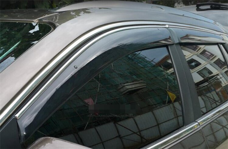 Voor BUICK Enclave Plastic Window Visor Vent Shades Zon Regen Deflector Guard Voor BUICK Enclave