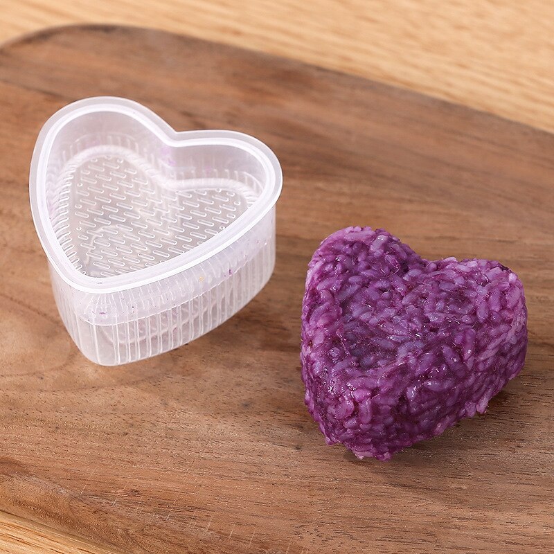 Set DIY Sushi Mold Onigiri Rice Ball Food Press Form Sushi Mold Onigiri Rice Ball Bento Press Maker Mold Tool japanese stuff: C