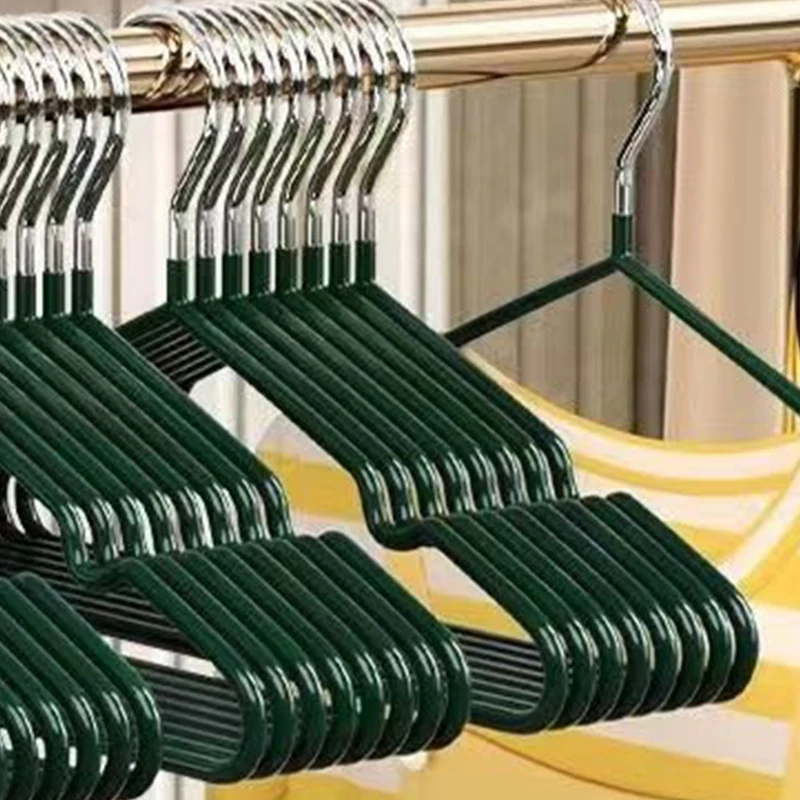 10 Children's Clothes Hangers Home Use Non-Slip Wardrobe Storage Baby Clothes Hangers Children's Stainless Steel Clothes Hangers