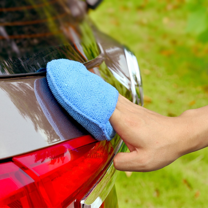 SPTA Ultra Soft Microfiber Car Wax Applicator Pad 5