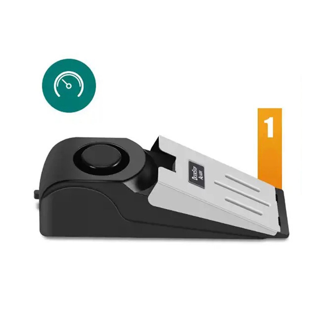 Wedge Door Stop Security Alarm With 120 Db Siren – Grandado