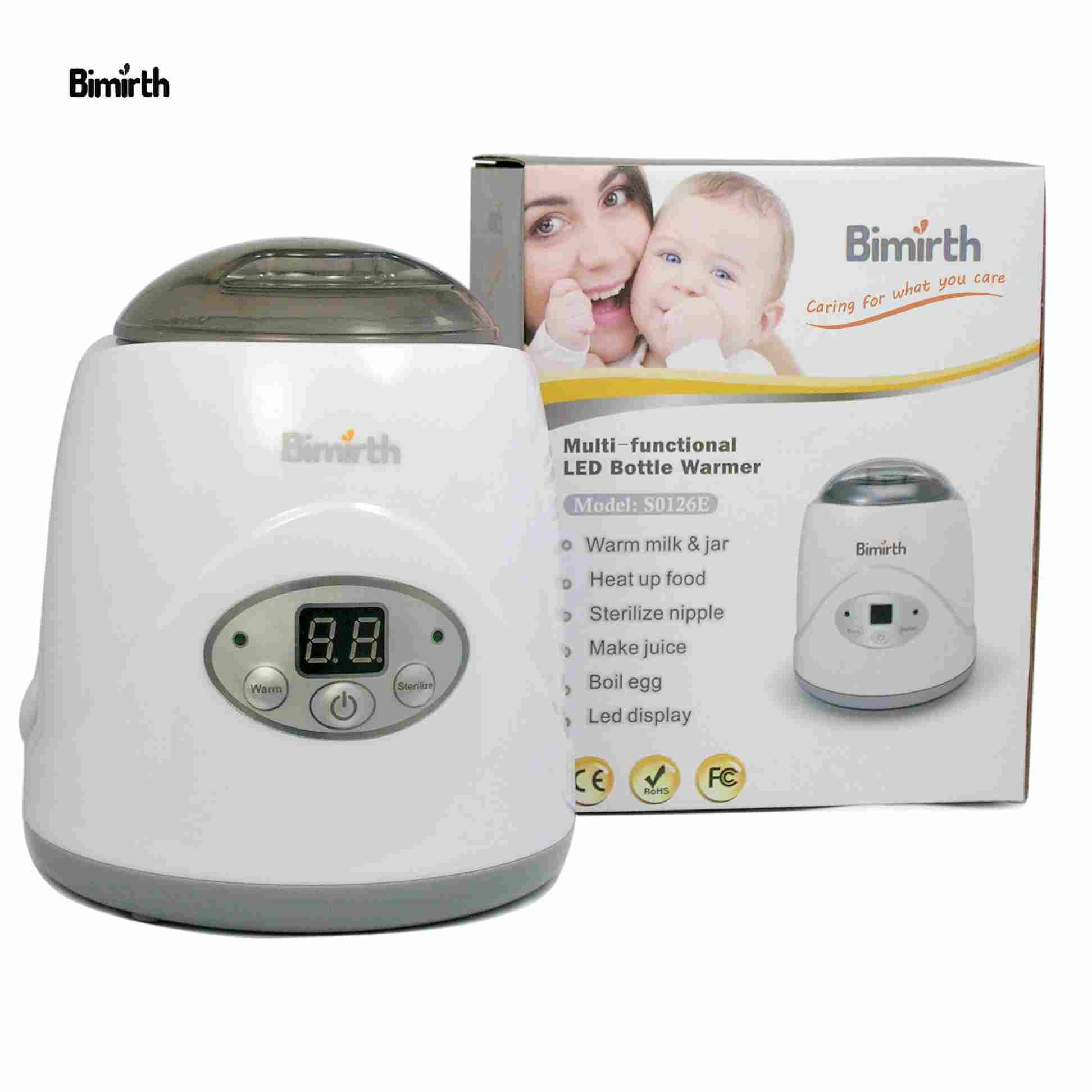 Bimirth Sicher BPA-Freies Konstante Heizung Multifunktions Praktische Milch Heizung Tragbare Baby Flasche Wärmer Esterilizador