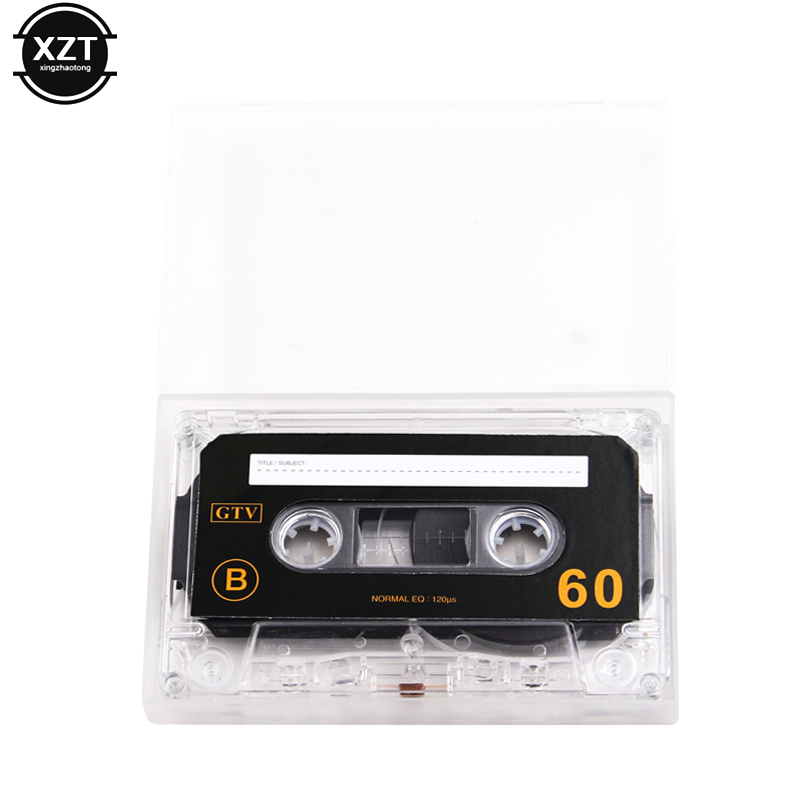 Standard Cassette Blank Tape Player Empty Tape With 60 Minutes Magnetic Audio Tape Recording For Speech Music Recording