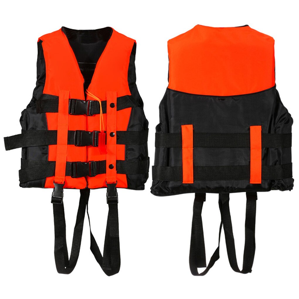 AOTU Water Sports Polyester Adult Life Jacket Swimming Boating Ski Drifting Vest Outdoor Survival Suit with Whistle