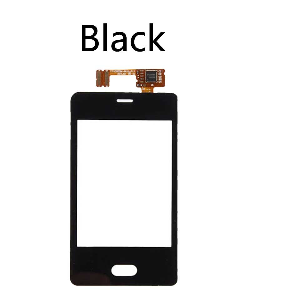 Zwart Touch Screen Voor Nokia Asha N501 501 Digitizer Panel Sensor Glas Vervanging Onderdelen: Black-No tool