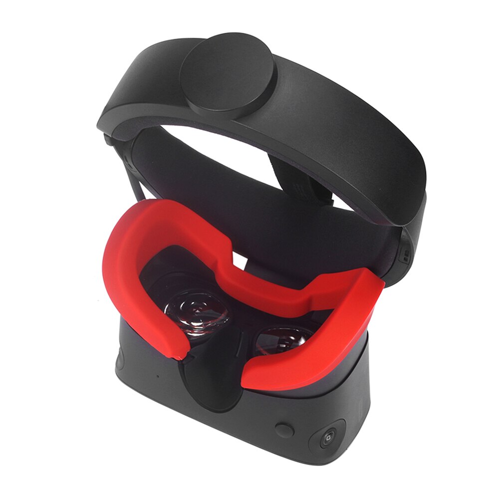 Zachte Siliconen Oogmasker Cover Ademend Licht Blokkeren Eye Cover Pad Voor Oculus Rift S Vr Headset Accessoires