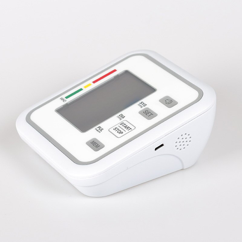 Hjemmebrug sundhedspleje lcd automatisk bp overarm blodtryksmåler måler maskine manchet hjerteslag smartband blodtryksmåler